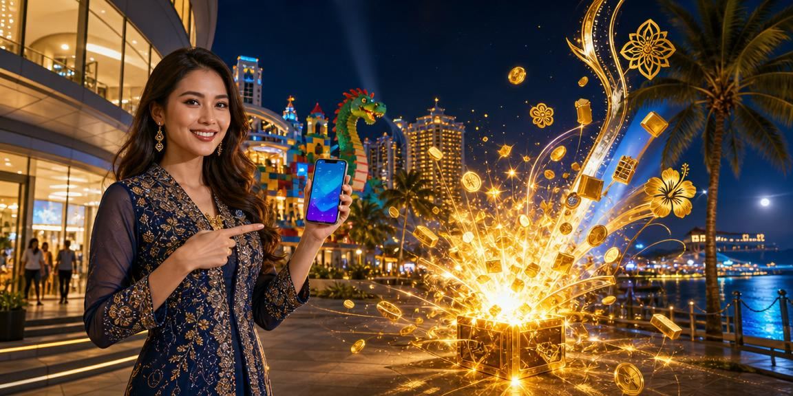 Pengguna Malaysia menggunakan aplikasi kasino dalam talian cyl88 di telefon pintar
